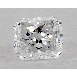 Diamant naturel radiant de 1 carat, extrait de la terre, non serti, F, VVS1, très bonne taille