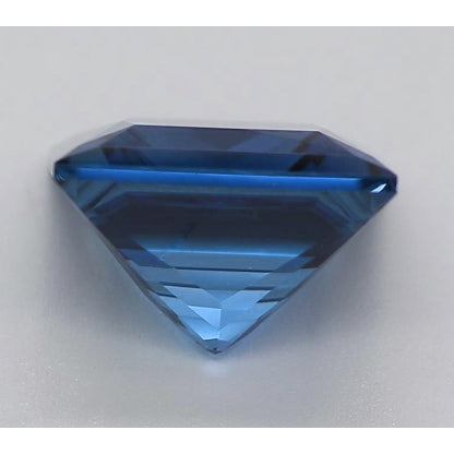 Diamant bleu princesse naturel de 1,5 carat, non serti, excellente taille