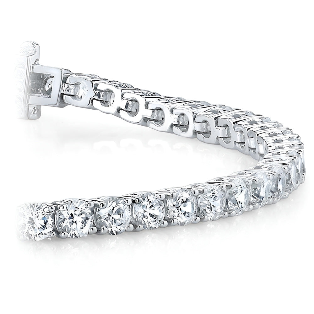 Diamant Fin Bracelet Chaîne – vue de côté