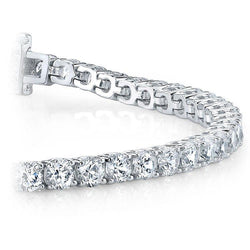 Diamant Fin Bracelet Chaîne 10,10 carats – Or 14K Rose