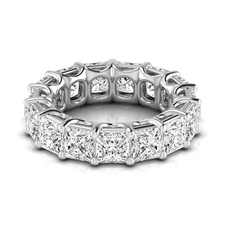 De luxe Diamant Eternity Band 0,75 carats – vue de face