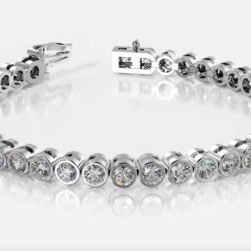 Brillant Bracelet Chaîne – vue de face