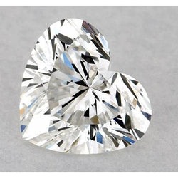 Diamant naturel en forme de cœur de 1,25 carat, extrait de la terre, non serti, couleur F, pureté VS1, très bonne taille