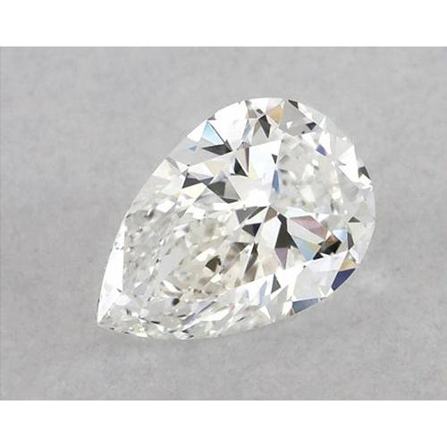 Diamant poire de 1,25 carat, non serti, pureté E, VS1, très bonne taille