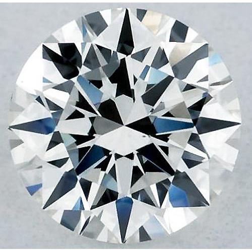 Diamant rond de 1,25 carat, pureté E, qualité VS1, taille excellente.