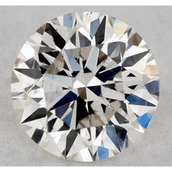 Diamant rond naturel de 1,25 carat, extrait de la terre, couleur F, pureté VVS1, taille excellente, non serti