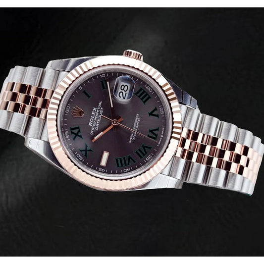 Rolex Montre bicolore pour homme 