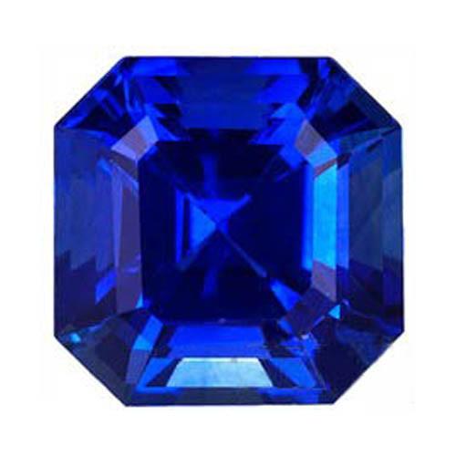 Loose Sapphires Natural Gold avec Tanzanite Bleue – vue de face