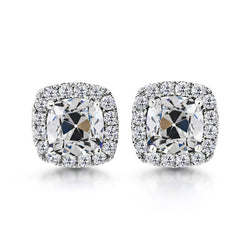 Haut de gamme Diamant Fin Puces d'Oreilles 3 carats