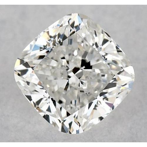 Diamant coussin de 1,5 carat, pureté EVVS1, taille excellente