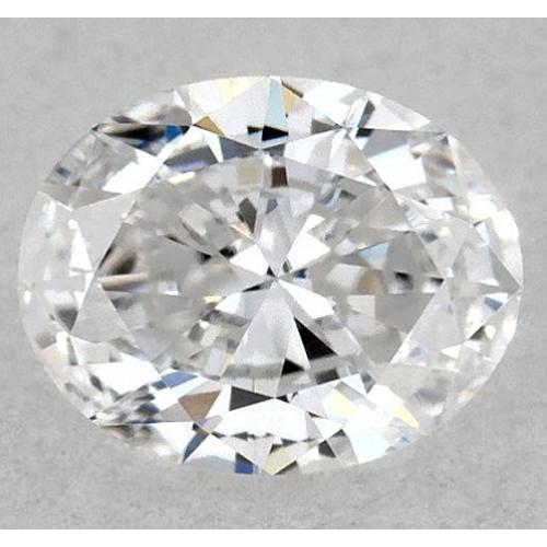 Diamant ovale de 1,5 carat, non serti, couleur E, pureté VVS1, très bonne taille.