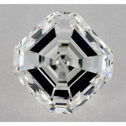 Diamant Asscher naturel de 1,75 carat, extrait de la terre, pureté F, VS1, très bonne taille