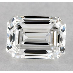 Émeraude naturelle de 1,75 carat, diamant non serti, pureté E, VVS1, taille très bonne