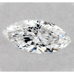 Diamant marquise naturel de 1,75 carat, extrait de la terre, non serti, couleur F, pureté VVS1, très bonne taille