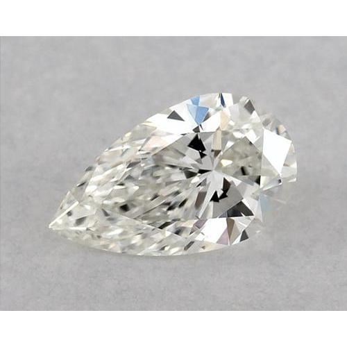Diamant poire de 1,75 carat, non serti, couleur F, pureté VVS1, très bonne taille.