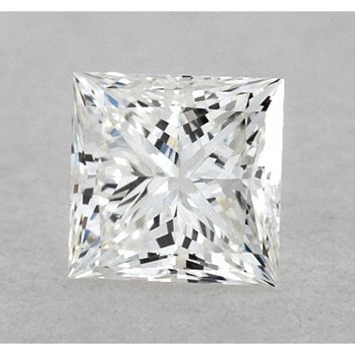 Diamant taille princesse 1,75 carat, serti, pureté F, VS1, excellente taille
