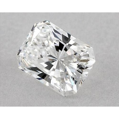 Diamant Radiant de 1,75 carat, non serti, couleur E, pureté VVS1, très bonne taille.