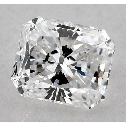 Diamant taille radiant, 1,75 carat, non serti, F, VS1, très bonne taille