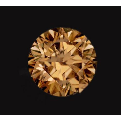 Diamant champagne de 1,75 carat, diamant naturel étincelant, non serti