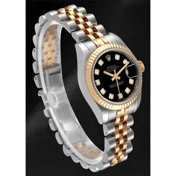 Premium Brillant Rolex 0,20 carats – vue d'angle