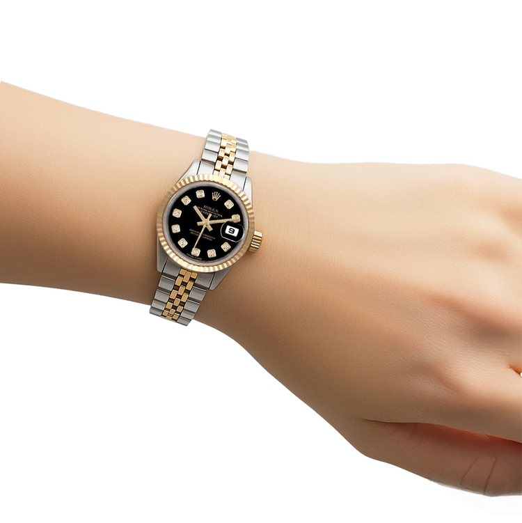 Premium Rolex 0,20 carats – vue de dessus