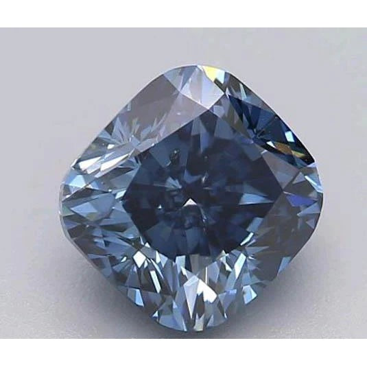 Saphir Bleu Bleuet Loose Sapphires Natural 1,24-carats Gold – vue de face