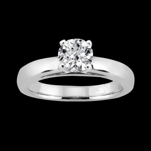 1.50 Carat Véritable Diamant Solitaire Bague De Mariage Dames Bijoux