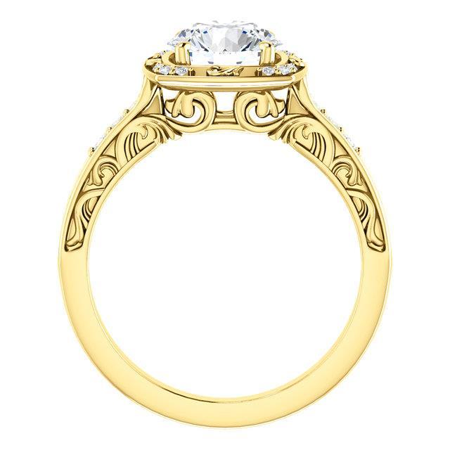 1.65 ct. Bague D'anniversaire Avec Réel Diamants Brillants Ronds