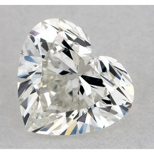 Forme Cœur Diamant Fin bague en Gold – vue principale