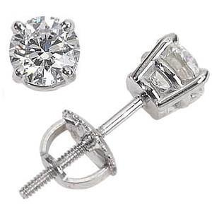 Luxueux Diamant Fin Pendants d'Oreilles 0,50 carats – vue principale