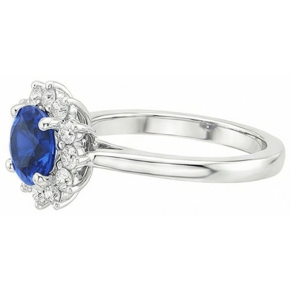 naturel diamant 2.20carats bague détail rapproché