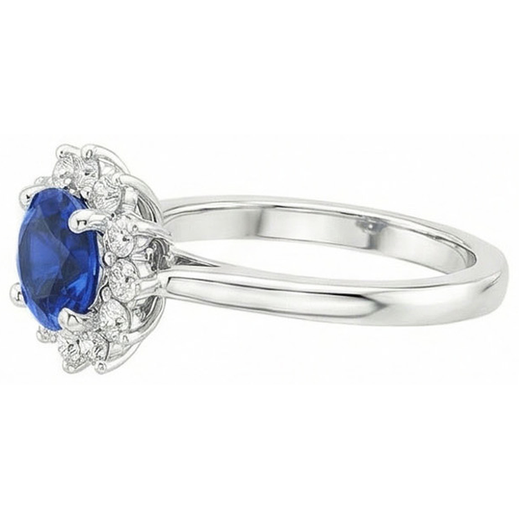 naturel diamant 2.20carats bague détail rapproché