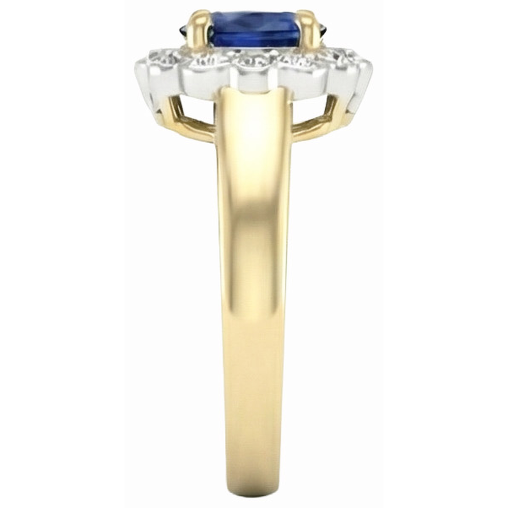 naturel round diamant 2.26carats bague détail rapproché