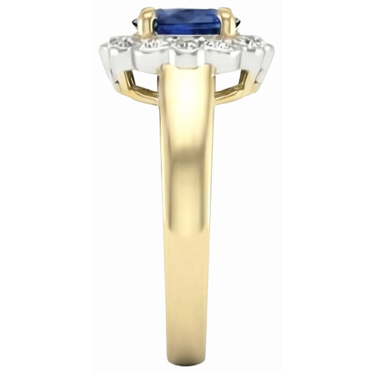 naturel round diamant 2.26carats bague détail rapproché