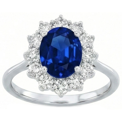 Bague Diamant Naturel 2.40 Carats