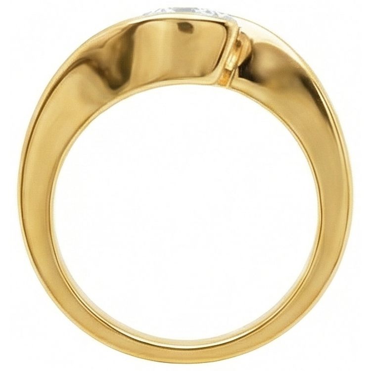 naturel diamant 2.50carats bague avec accents diamants