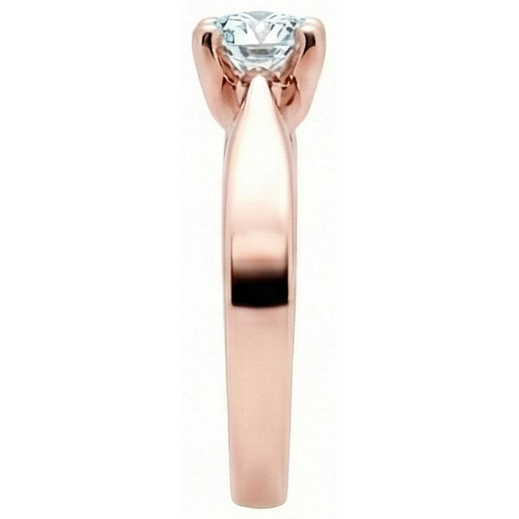 naturel diamant 2.51carats bague vue de profil