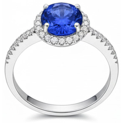 Bague Diamant Naturel 2.85 Carats