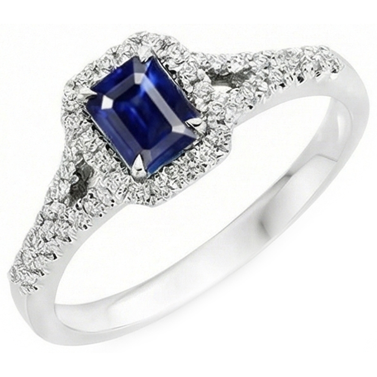 naturel diamant 2.85carats bague détail rapproché