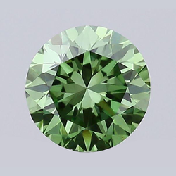 2 Carats Diamant Naturel Rond Taille Brillant Vert Amélioré Non Serti Extrait de la Terre