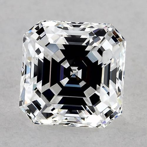 Diamant Asscher de 2 carats, taille E VVS1, non serti