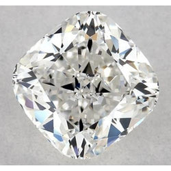 Diamant naturel de 2 carats, taille coussin, extrait de la terre, pureté F, VS1, taille excellente