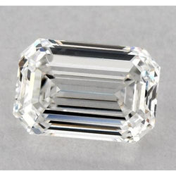 Diamant émeraude naturel de 2 carats, extrait de la terre, pureté F, VVS1, taille très bonne