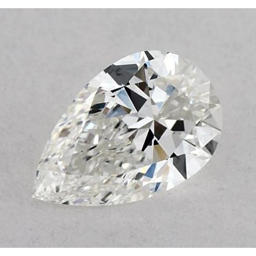 Diamant poire de 2 carats, pureté E, VS1, très bonne taille
