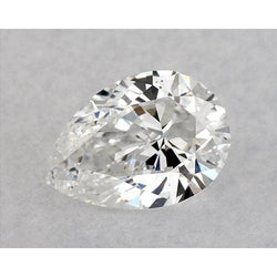 Diamant naturel en forme de poire de 2 carats, extrait de la terre, pureté E, VVS1, taille très bonne