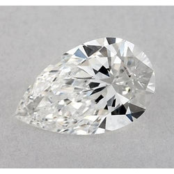 Diamant naturel en forme de poire de 2 carats, extrait de la terre, pureté F, VS1, très bonne taille