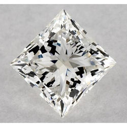 Diamant naturel de 2 carats, taille princesse, extrait de la terre, pureté F, VVS1, excellente taille