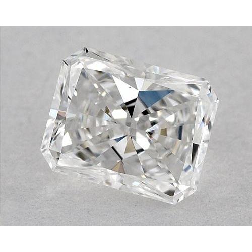 Diamant Radiant de 2 carats, non serti, couleur F, pureté VVS1, très bonne taille.