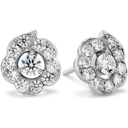 VVS Boucles d'Oreilles – Brillant 2,00 carats Or 14K Blanc