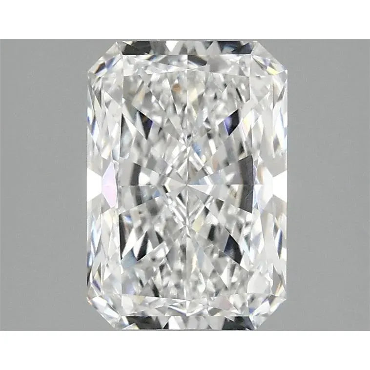Taille Radiant Diamant Fin bague en Gold – vue principale